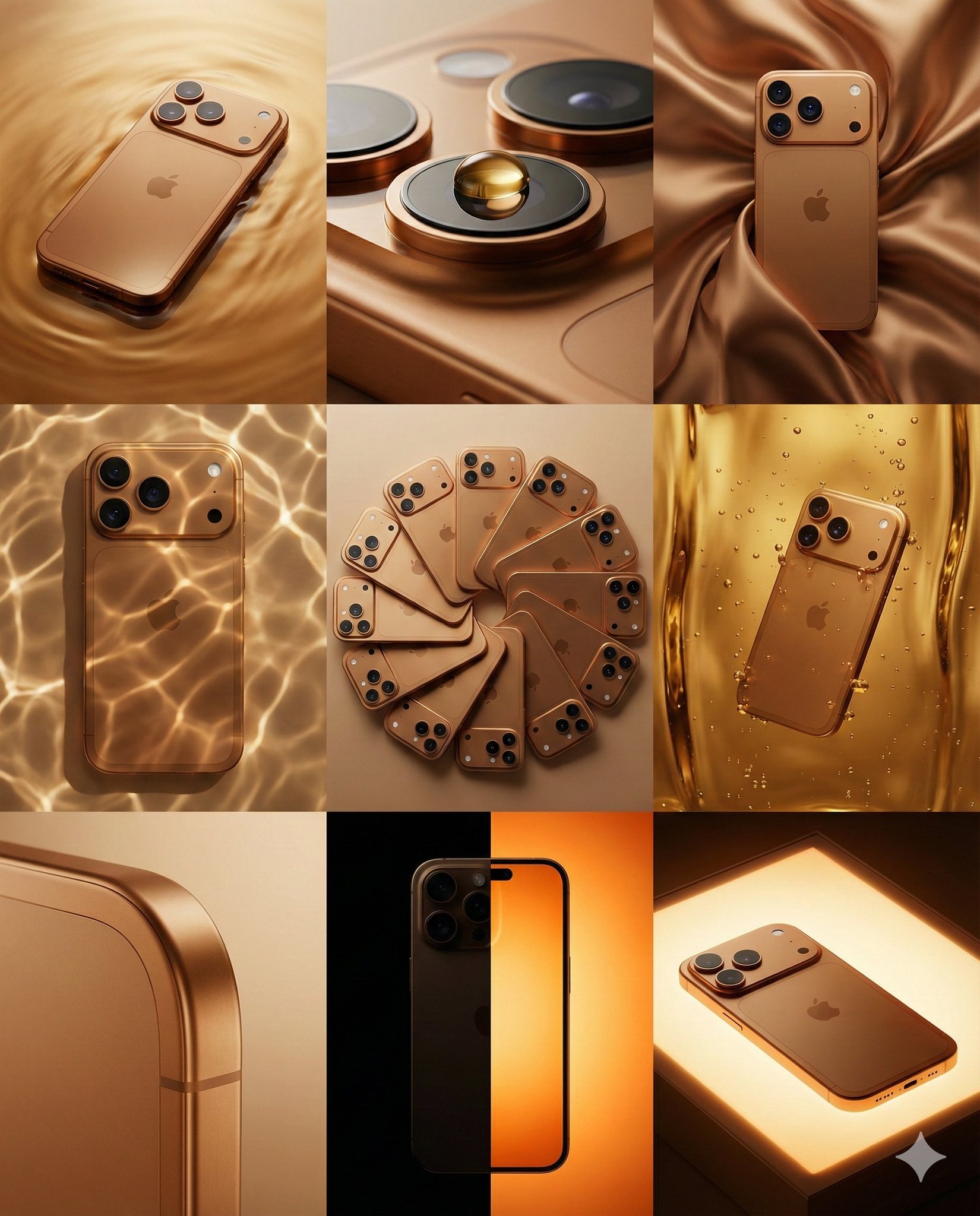 Amber Luxury Nine Grid