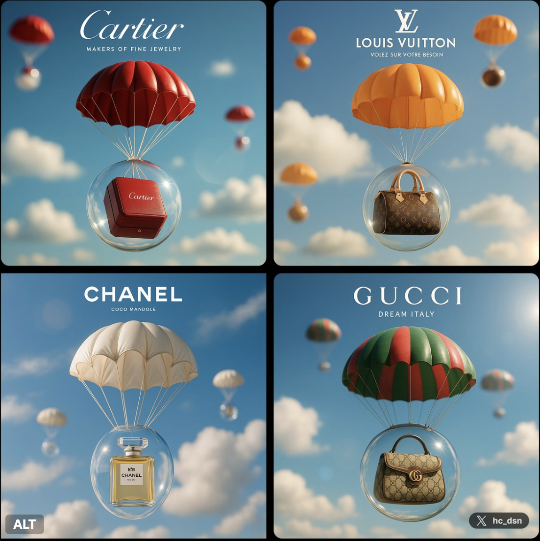 A Image with 1 1 Ratio a Dreamy Brand Ad of