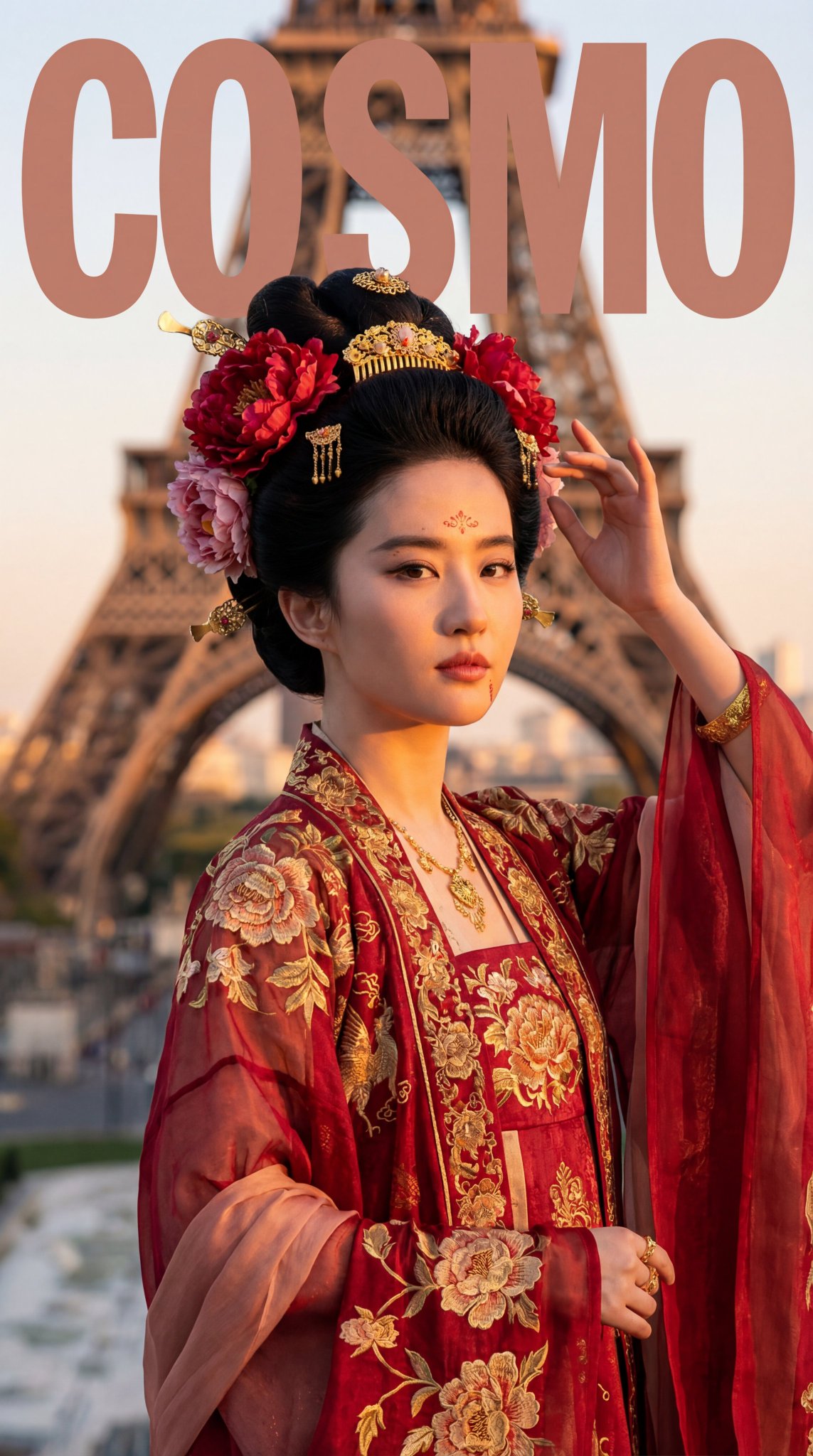 Portrait Photo of Tang-Era Splendor and Paris