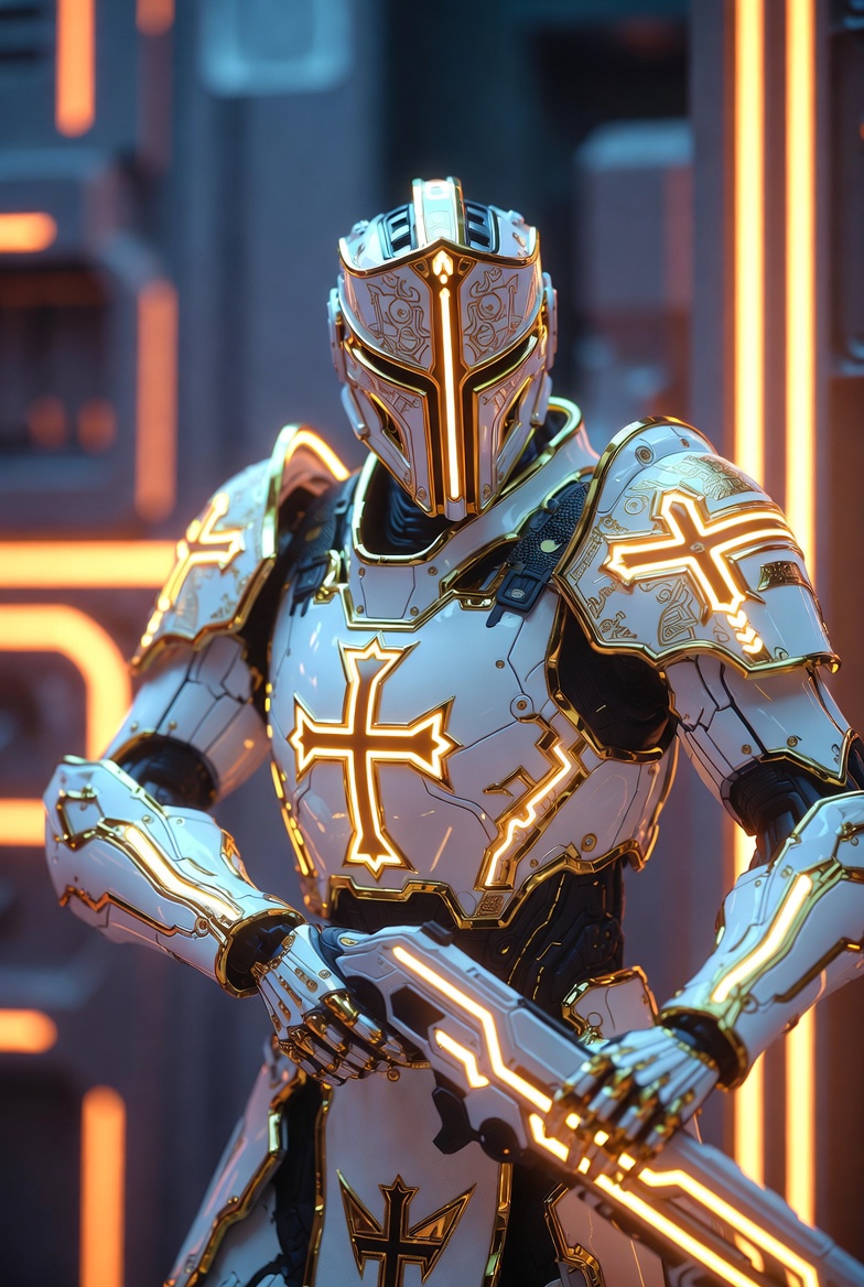 Cyber Legend Reimagined White Gold
