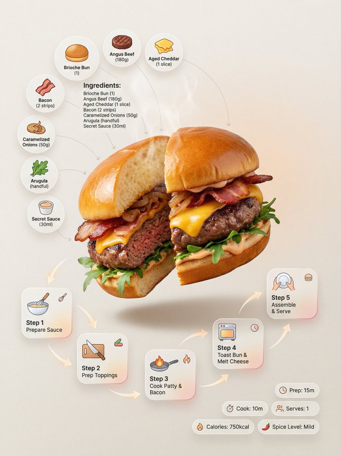Floating Burger Recipe