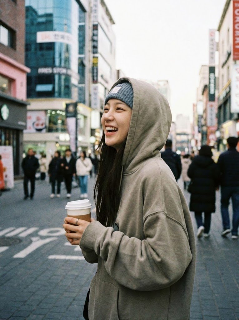 Candid Photograph of a KPOP Star
