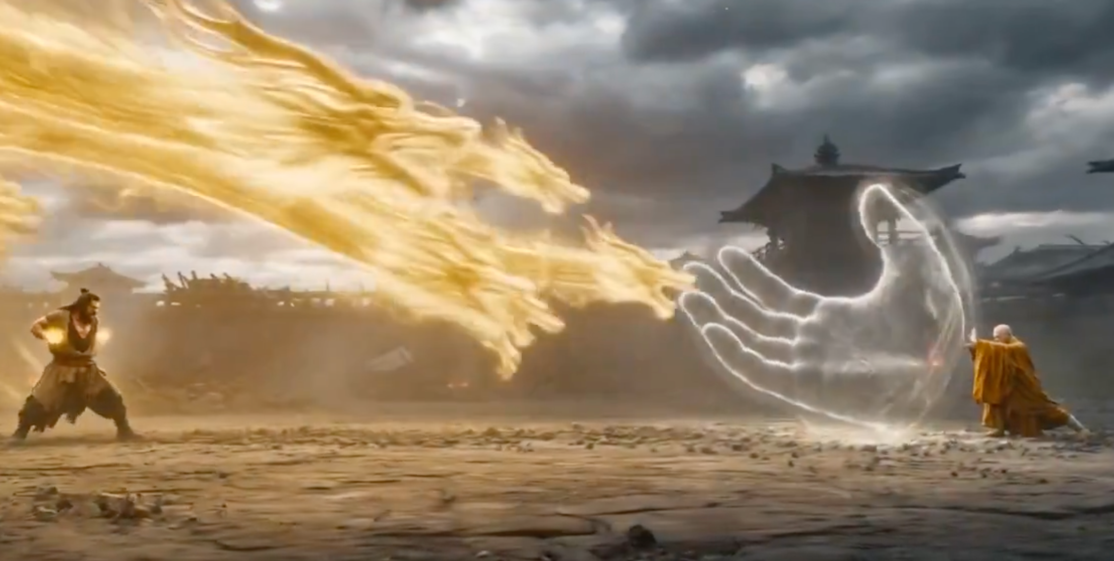 Golden Dragon Shatters Void Palm
