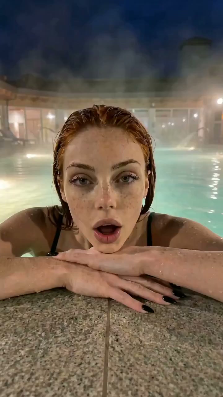 Confident Redhead Monologue Hot Spring
