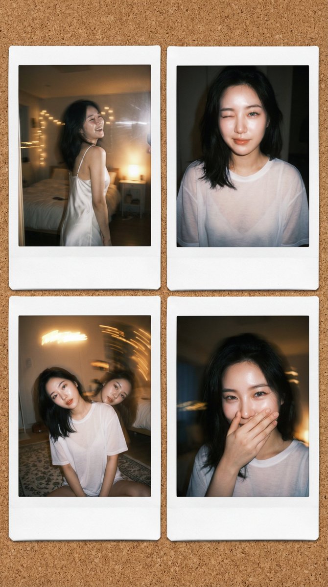 Slow Shutter Korean Pure Sexy Selfie of a girl