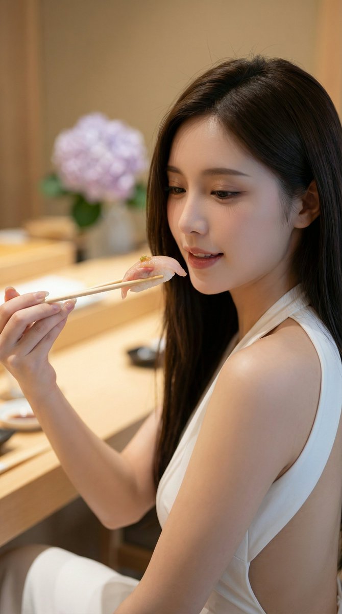 Smooth Back Sushi Luxurious Moment