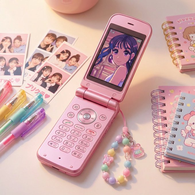 Display the Subject From the Attached Image on a Flip Phone