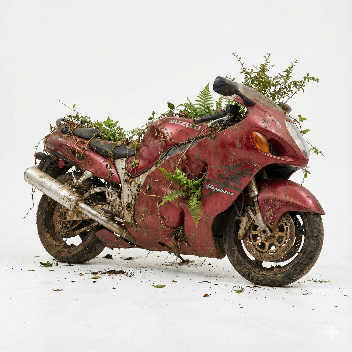 Abandoned Overgrown Rust