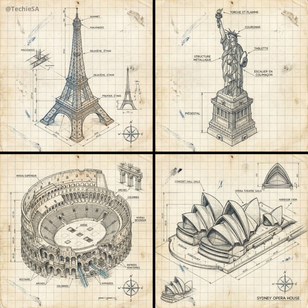 A Hand Drawn Isometric Schematic Diagram of LANDMARK