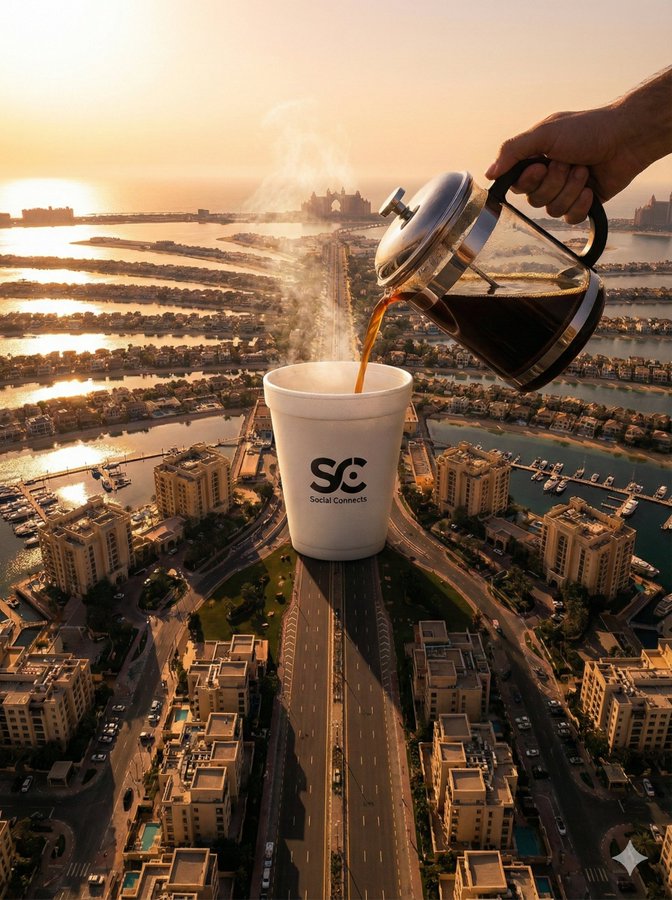 Giant Coffee Cup Palm Jumeirah
