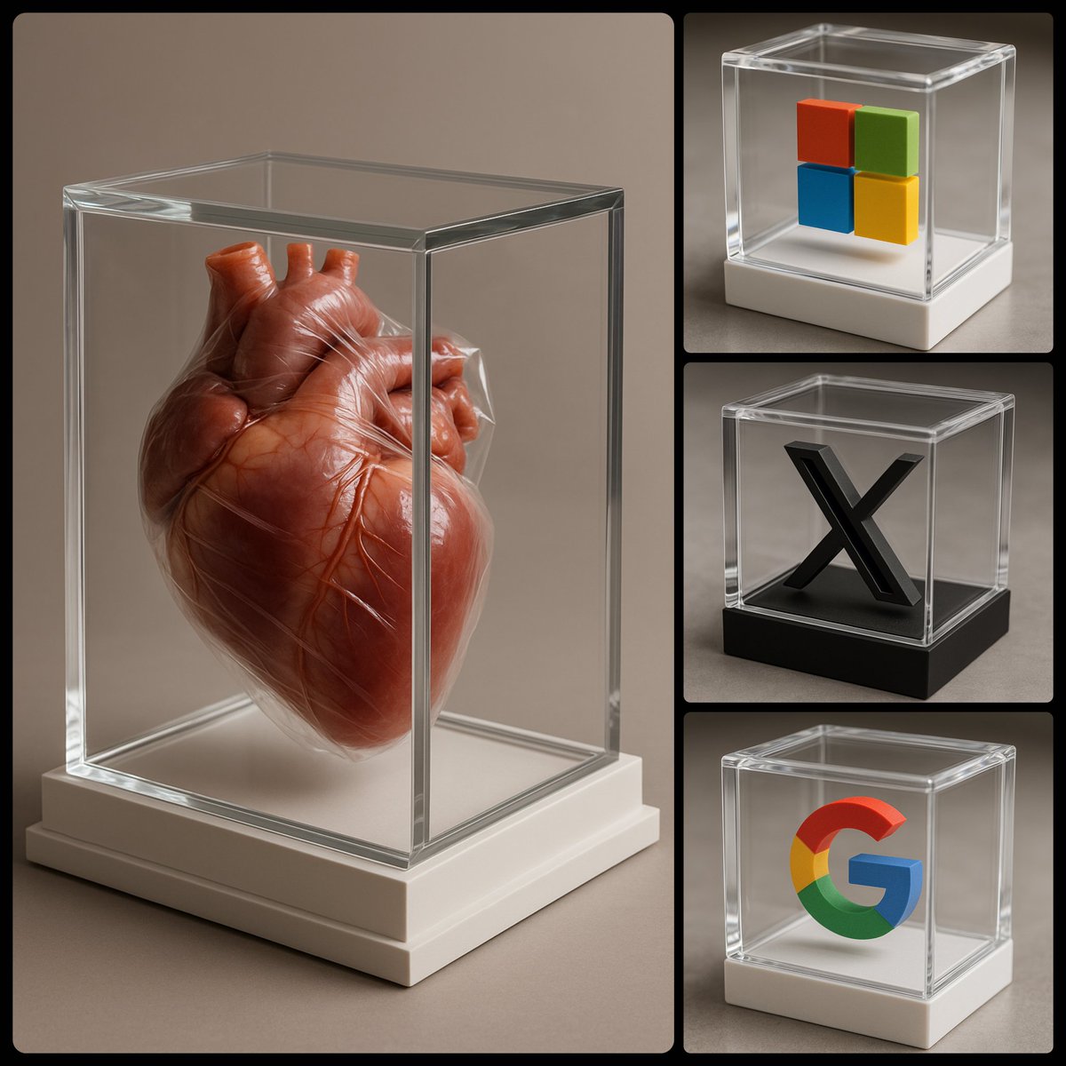 Photorealistic Image of a COLOR 3D SUBJECT Encased in a Luxurious