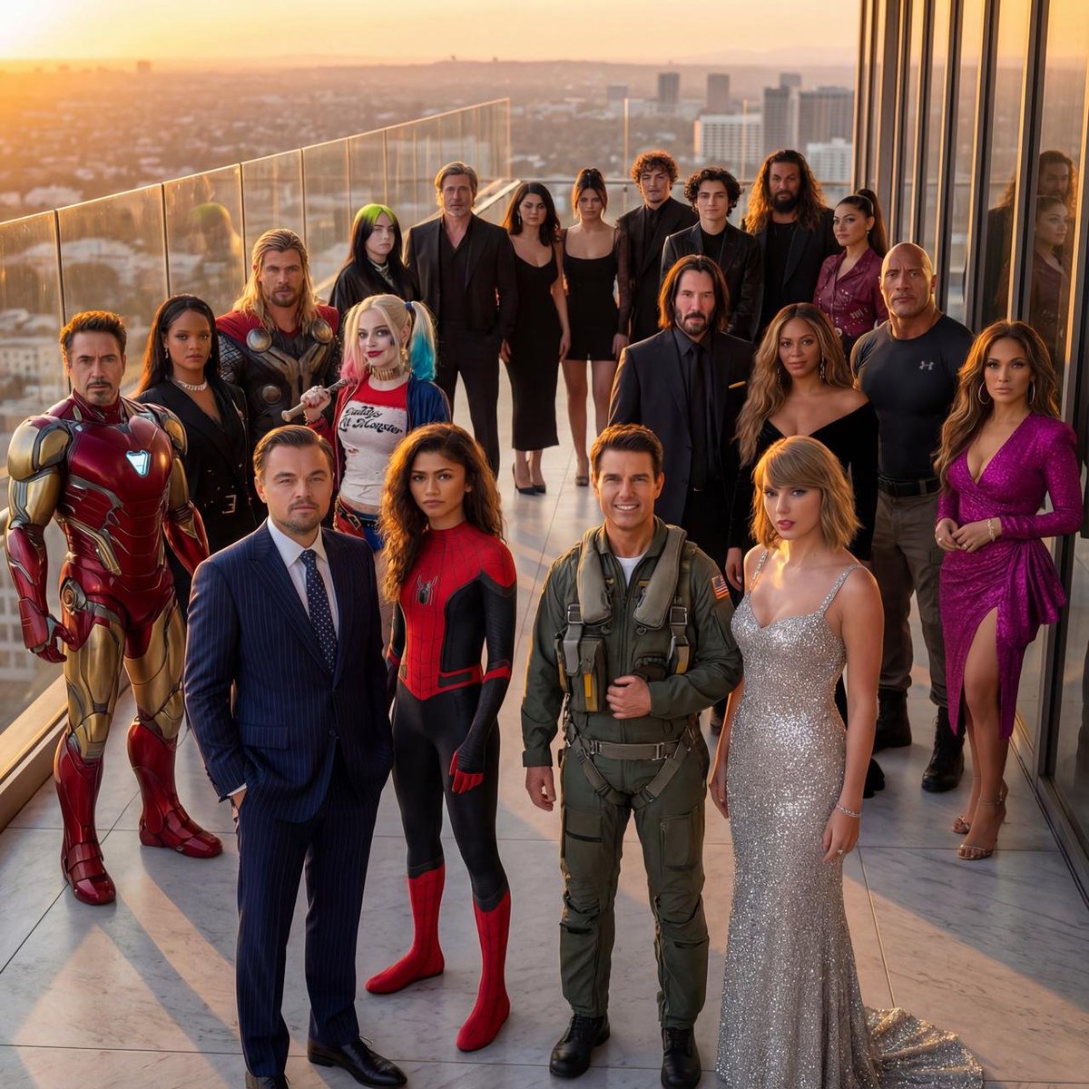 Celebrity Group Photo