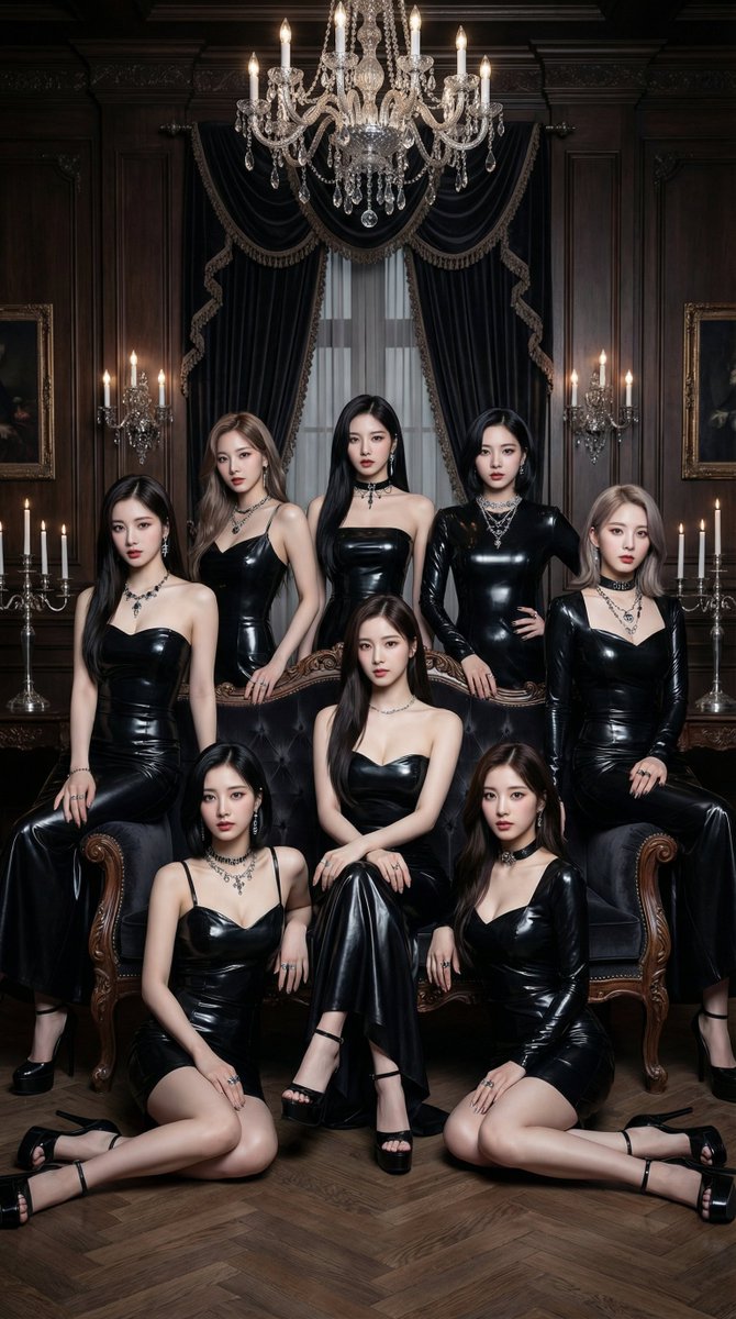 Gothic Glam Eight Idols
